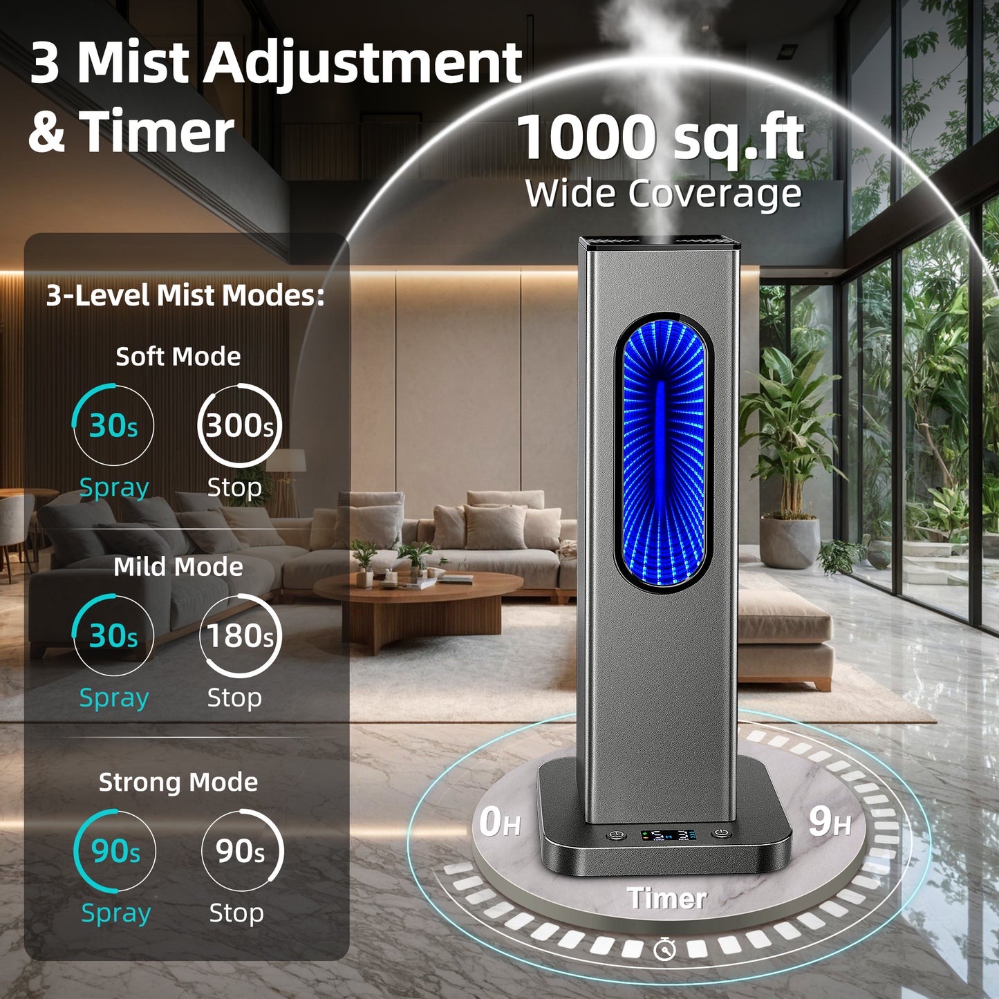 Waterless Scent Diffuser for Hotel Home