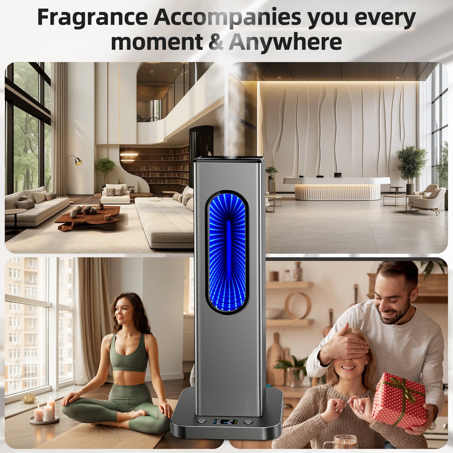 Waterless Scent Diffuser for Hotel Home